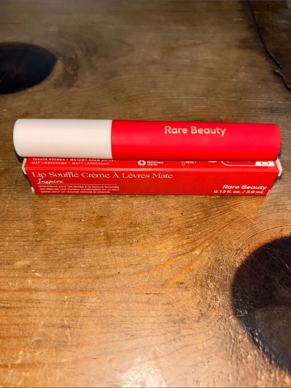 Rare Beauty Lip Soufflé Matte Lip Cream Inspire 0.13 fl oz / 3.9 mL New in Box